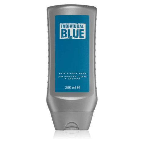 Avon Individual Blue parfumovaný sprchovací gél 2 v 1 pre mužov