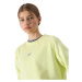 Dievčenská mikina 4F JUNIOR SWEATSHIRT-4FJWSS24TSWSF0920-72S-LEMON