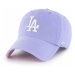 Čiapka 47brand Los Angeles Dodgers fialová farba, s nášivkou