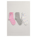 PONOŽKY GANT SOCKS 3-PACK MILKY PINK