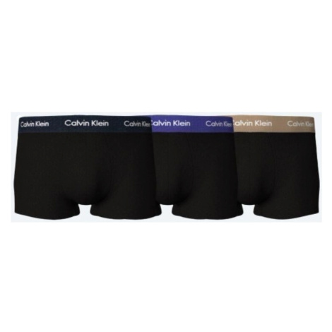 Calvin Klein Jeans  0000U2664G6ED LOW RISE TRUNK 3PK  Spodky Čierna