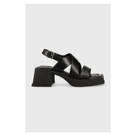 Kožené sandále Vagabond Shoemakers HENNIE čierna farba, 5537.001.20