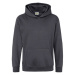 Just Hoods Detská mikina s kapucňou JH001J Storm Grey -Solid