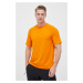 Športové tričko Marmot Windridge oranžová farba, jednofarebné