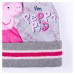 Dievčenská zimná súprava (čiapka a rukavice) PEPPA PIG, 2200009619