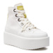 Inuikii Sneakersy Levy Platform High 30103-044 Biela