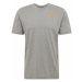OAKLEY Funkčné tričko 'IRIDIUM'  sivá melírovaná / oranžová / biela