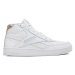 Reebok Sneakersy Club C Form Hi FZ6027 Biela