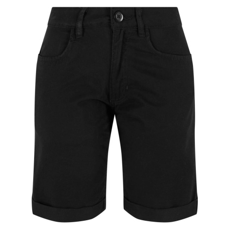 Women's Organic Cotton Bermuda Shorts - Black Urban Classics