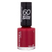 RIMMEL LONDON 60 Seconds Lak na nehty 313 Feisty Red 8 ml