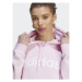 Adidas Mikina Essentials Linear Hoodie IL3343 Ružová Regular Fit