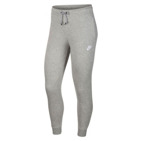 Nike NSW ESSNTL PANT REG FLC W Dámske nohavice, sivá, veľkosť