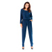 Infinite You Woman's Jumpsuit M142 Navy Blue