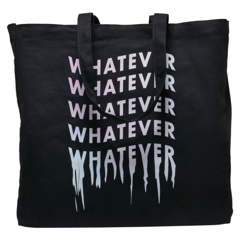 Oversize Canvas Tote Bag Black mister tee