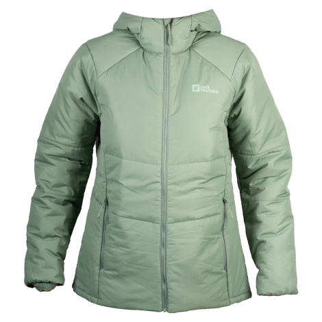 Svetlozelená dámska bunda Jack Wolfskin Bergland INS Hoody W 1207221-4311