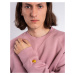 Carhartt WIP Chase Sweat Glassy Pink/Gold