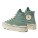 Converse Plátenky Chuck Taylor All Star Modern Lift Platform Crafted Stitching A07547C Zelená