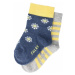 FALKE Ponožky 'Garden Friends'  tmavomodrá / žltá / sivá melírovaná / biela