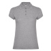 Roly Star Dámske polo tričko PO6634 Heather Grey 58