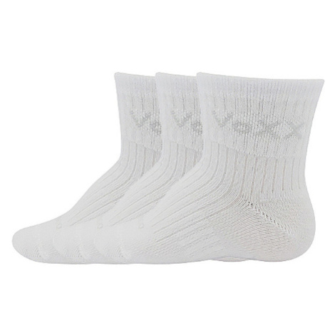 Voxx Bambík Dojčenské slabé ponožky - 3 páry BM000004198700101914 biela