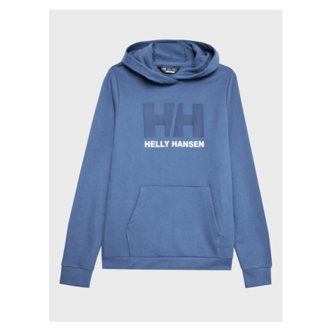 Helly Hansen Mikina Logo 41677 Modrá Regular Fit