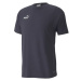 Puma TEAMFINAL CASUALS TEE Futbalové tričko, tmavo modrá, veľkosť