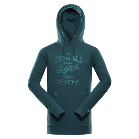 Men's cotton sweatshirt ALPINE PRO KYTOR sea moss