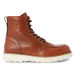 Tommy Hilfiger Čižmy Th American Warm Leather Boot FM0FM04668 Hnedá