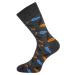 Lonka Harry Pánske vzorované ponožky - 3 páry BM000001066600101332 mix E