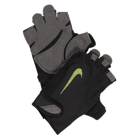 NIKE Accessoires Športové rukavice  zelená / čierna
