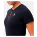 Odlo W AXALP TRAIL T-SHIRT CREW NECK S/S 1/2 ZIP Dámske tričko, čierna, veľkosť