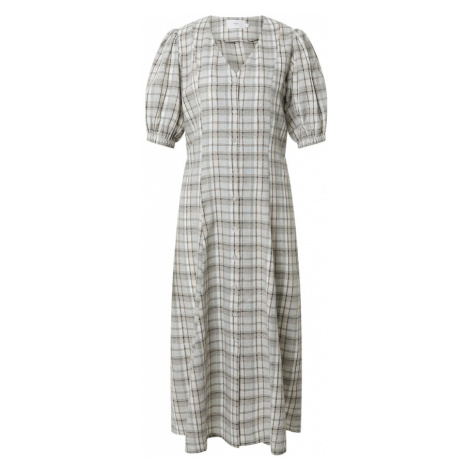 minimum Košeľové šaty 'Beryl'  béžová / sivá