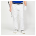 Pánske bavlnené golfové nohavice MW500 biele