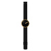 Picto 43387-1020 Unisex Watch Black and Gold 40mm