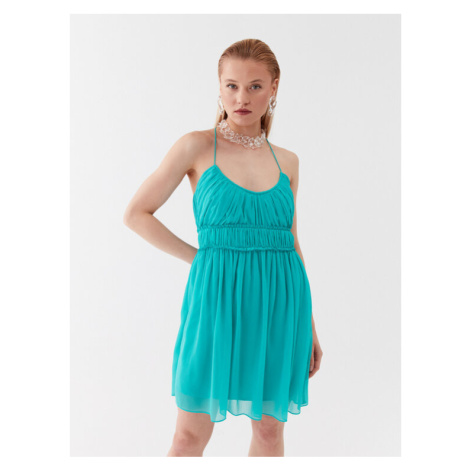 Patrizia Pepe Letné šaty 2A2516/A061-G550 Modrá Regular Fit