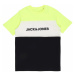 Jack & Jones Junior Tričko 'JJENeon'  žltá / čierna / biela