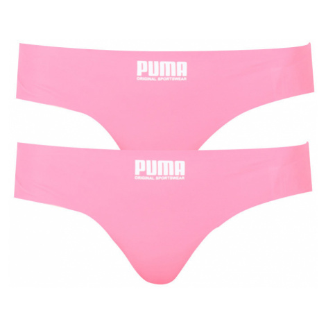 2PACK dámske nohavičky brazilky Puma růžové (100001263 004)