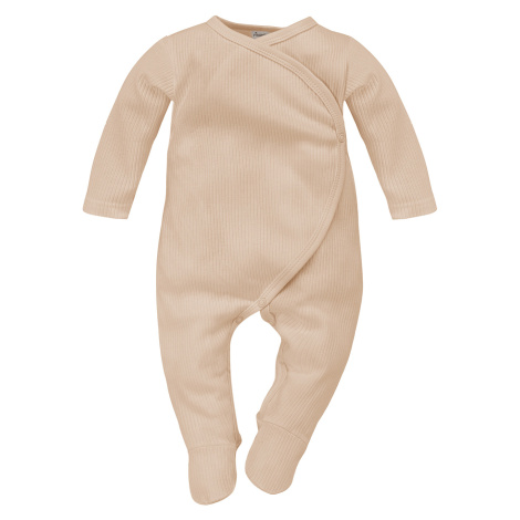 Pinokio Kids's Lovely Day Beige Wrapped Overall