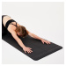 Podložka na jogu extra priľnavá 185 cm × 65 cm × 4 mm čierna