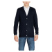 Jack & Jones  JJEEMIL KNIT BUTTON CARDIGAN NOOS 12257492  Vesty bez rukávov/Cardigany Čierna