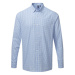 Premier Workwear Pánska košeľa s dlhým rukávom PR252 Light Blue -ca. Pantone 7451