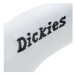 Dickies Súprava 3 párov kotníkových ponožiek dámských Invisible DK0A4XJZ Biela
