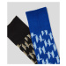 Ponožky Karl Lagerfeld K/Monogram Sock Set Čierna