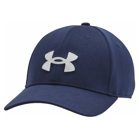 Under Armour Men's UA Blitzing Adjustable Hat Midnight Navy/Mod Gray