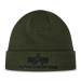 Alpha Industries Čiapka 3D Beanie 168910 Zelená