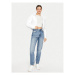 Tommy Jeans Vatovaná bunda DW0DW18313 Biela Cropped Fit