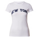 AÉROPOSTALE Tričko 'NEW YORK'  námornícka modrá / ružová / biela