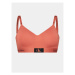 Calvin Klein Underwear Podprsenka Bralette 000QF7218E Oranžová