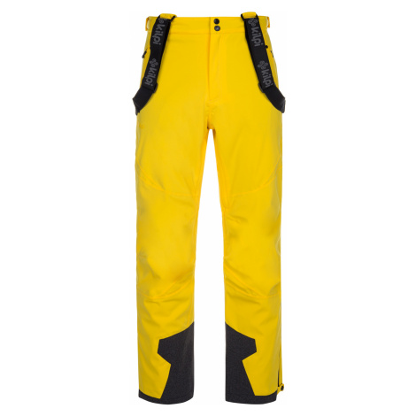 Kilpi REDDY-M Pánske lyžiarske nohavice LM0026KI Žltá