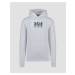 Pánska Biela Mikina Helly Hansen Cotton Fleece Graphic Hoodie